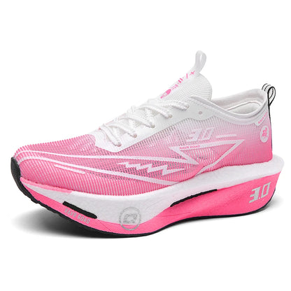 Running Shoes Men High Quality Full Palm Carbon Plate Cushion Professional Training Shoes Lightweight Wear-Resistant Sneakers