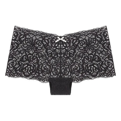 Boyshorts Underwear for Women Sexy Floral Panties S-XL Girls Low-Rise Ladies Comfortable Boxer Shorts