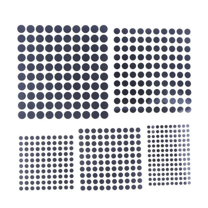 100pcs Black Light-Blocking Stickers For VR Glasses AI Intelligent Glasser Record Video Shading Sticker Privacy Stickers