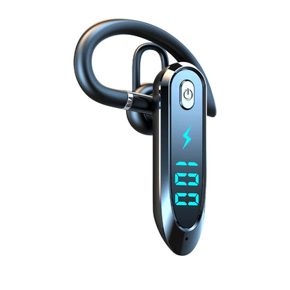 Bluetooth 6.0 Earphone HiFi Stereo Music Earbuds 270° Rotation Ear Hook Headphone LED Display Waterproof Noise Reduction Headset
