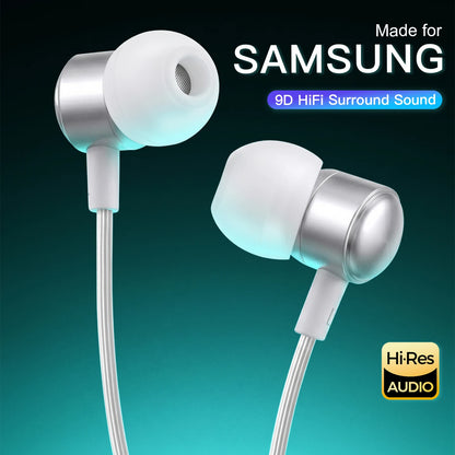 Noise Reduction Wired Headphones Type C Wired Earphones With HD Mic Earbuds For Xiaomi Realme Samsung Galaxy S25 S24 S23 S22 S21