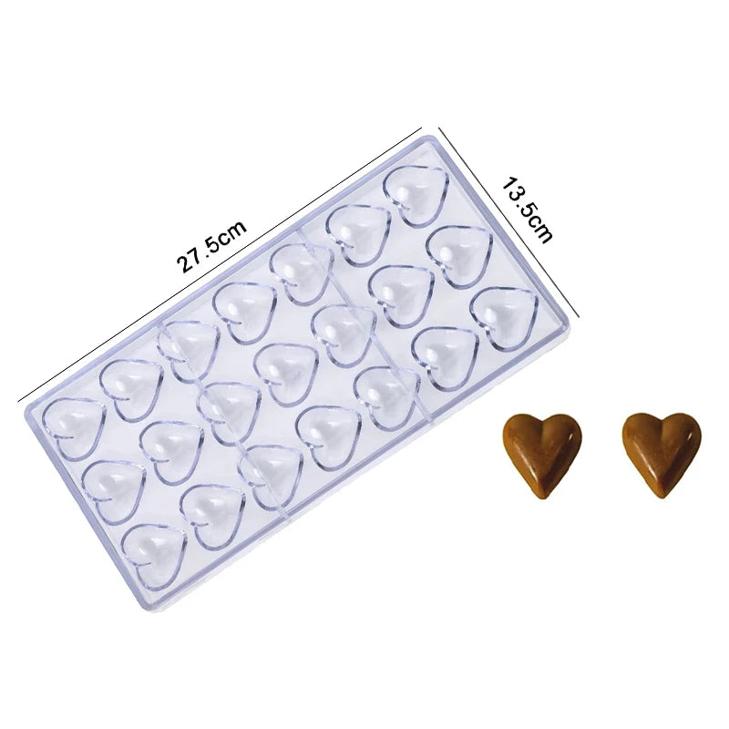 Chocolate Mold Plastic Creative Household Kitchen Baking Tools Food Grade Candy Baking Mold Various Styles DIY Baking Mold TMZ