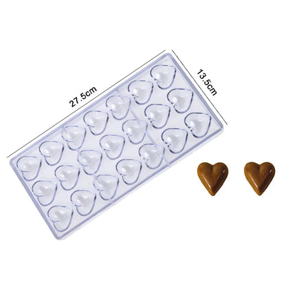 Chocolate Mold Plastic Creative Household Kitchen Baking Tools Food Grade Candy Baking Mold Various Styles DIY Baking Mold TMZ