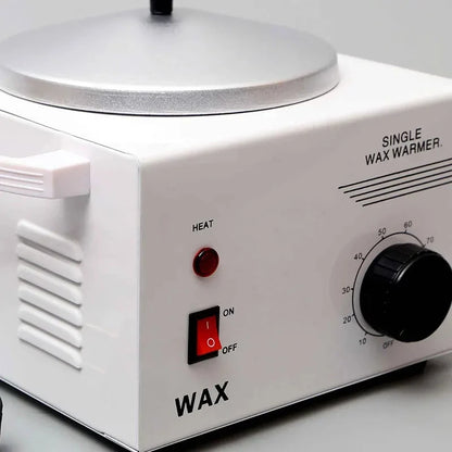 Wax Heater Warmer Electric Hot Facial Skin Hair Removal Pot SPA Tool Salon Adjustable Temperature Single-Wax Warmer
