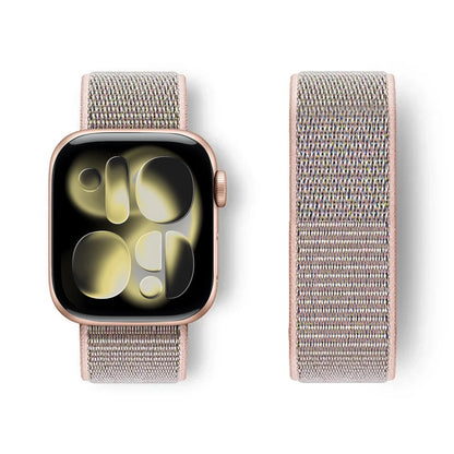 Nylon Loop for Apple Watch Band S11 46mm 40mm 44mm 45mm 42mm 41mm 49mm Smart Belt Bracelet for IWatch 11/10/9/8/7/6/SE/5/4 Strap