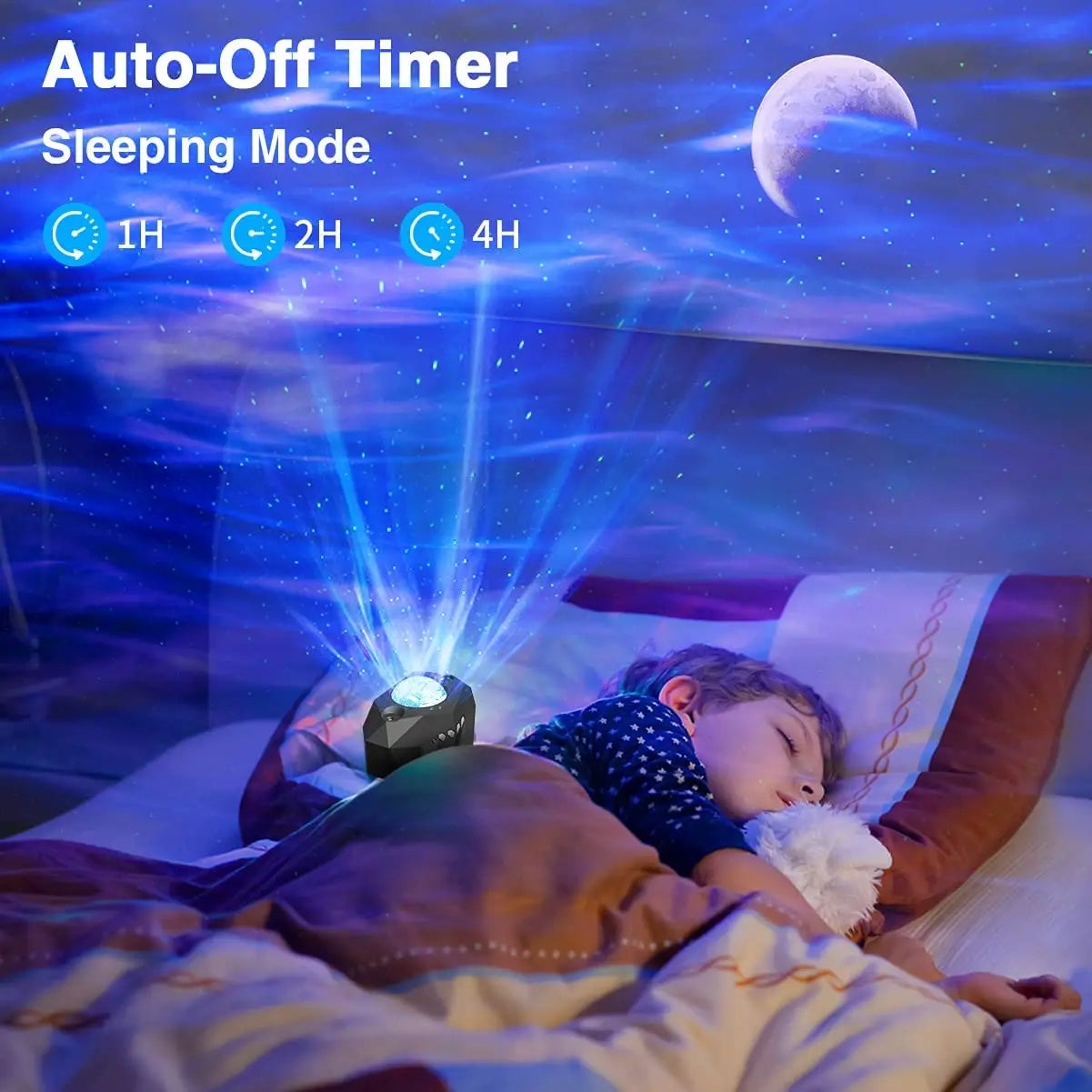 LED Aurora Projector Galaxy Starry Sky Projector Lamp Northern Lights Bedroom Home Room Decoration Nightlights Luminaires Gift