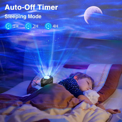 LED Aurora Projector Galaxy Starry Sky Projector Lamp Northern Lights Bedroom Home Room Decoration Nightlights Luminaires Gift