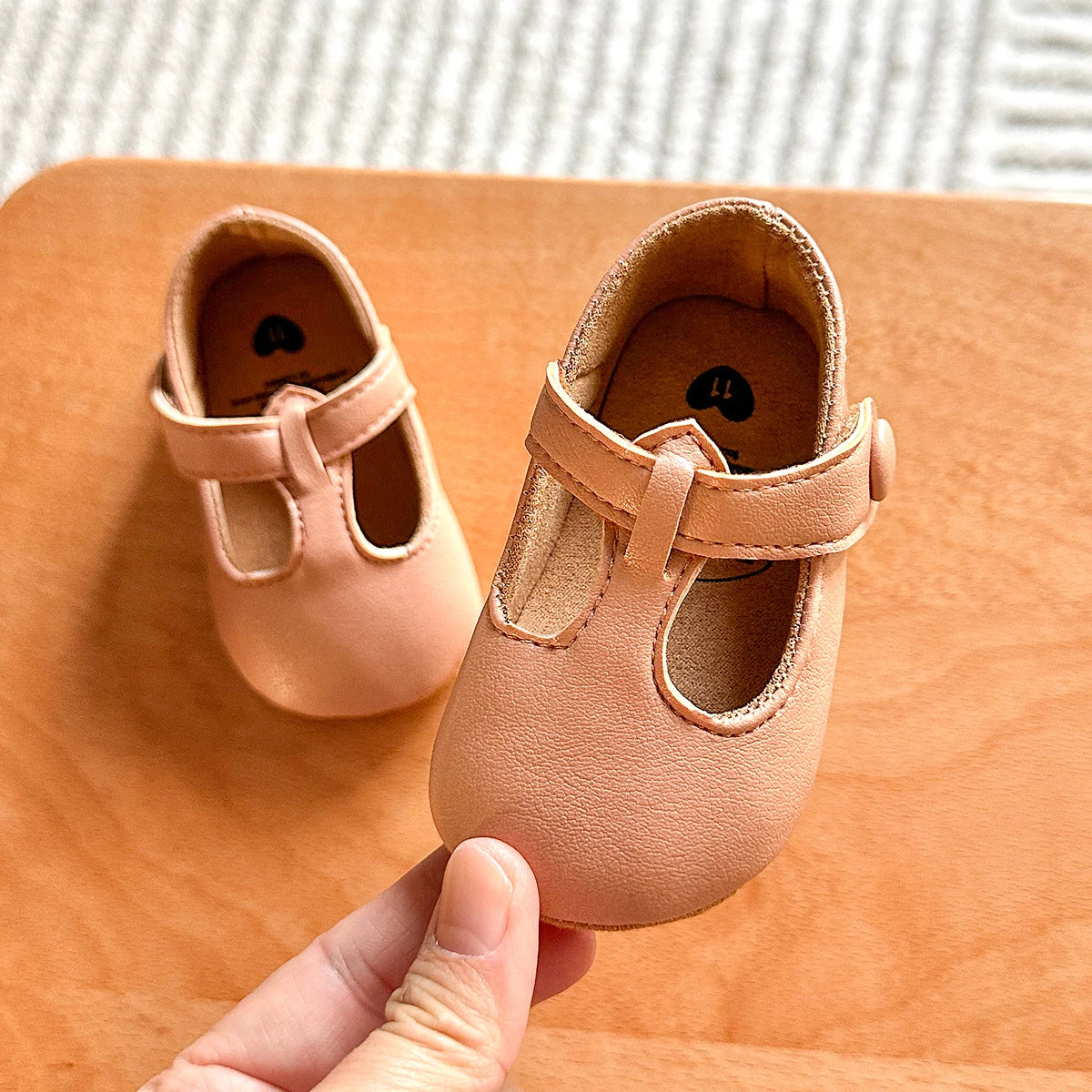 New Baby Shoes Leather Baby Boy Girl Shoes Rubber Sole Anti-slip Multicolor Toddler First Walkers Newborn Crib Toddler Shoes