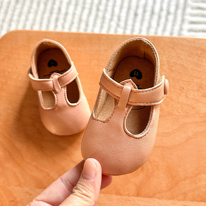 New Baby Shoes Leather Baby Boy Girl Shoes Rubber Sole Anti-slip Multicolor Toddler First Walkers Newborn Crib Toddler Shoes