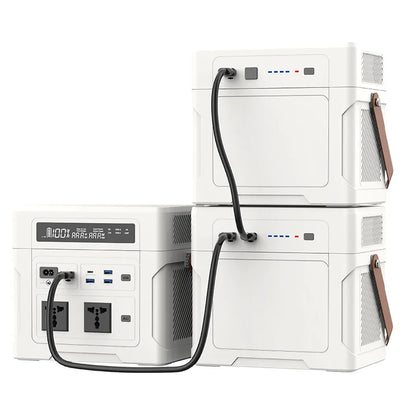 Lifepo4 Battery Solar Generator 1000W 902WH 1804WH 2706WH Portable Power Station 220V 12V Output for Emergency Power Supply