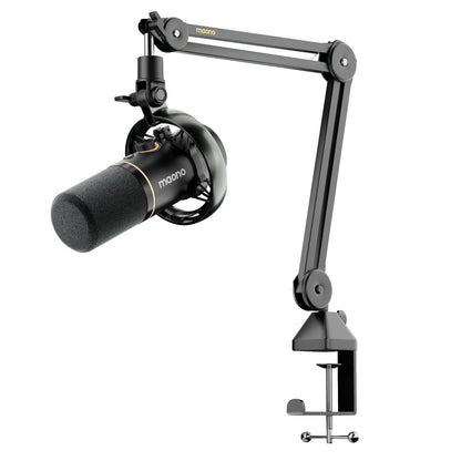 MAONO PD200W Hybrid Wireless Podcast Mic for PC/Phone/Camera XLR/USB Dynamic Microphone for Streaming Recording Content Creation