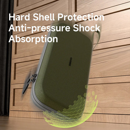 Hagibis Carrying Case for Switch 2 Hard Shell Portable Travel Pouch Dual-sided Bag for NS2 Accessories with 10 Game Cartridges