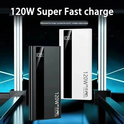 Lenovo 1000000mAh Large Capacity 120W Fast Charging Digital Display Outdoor Power Supply 2026 for Huawei iPhone