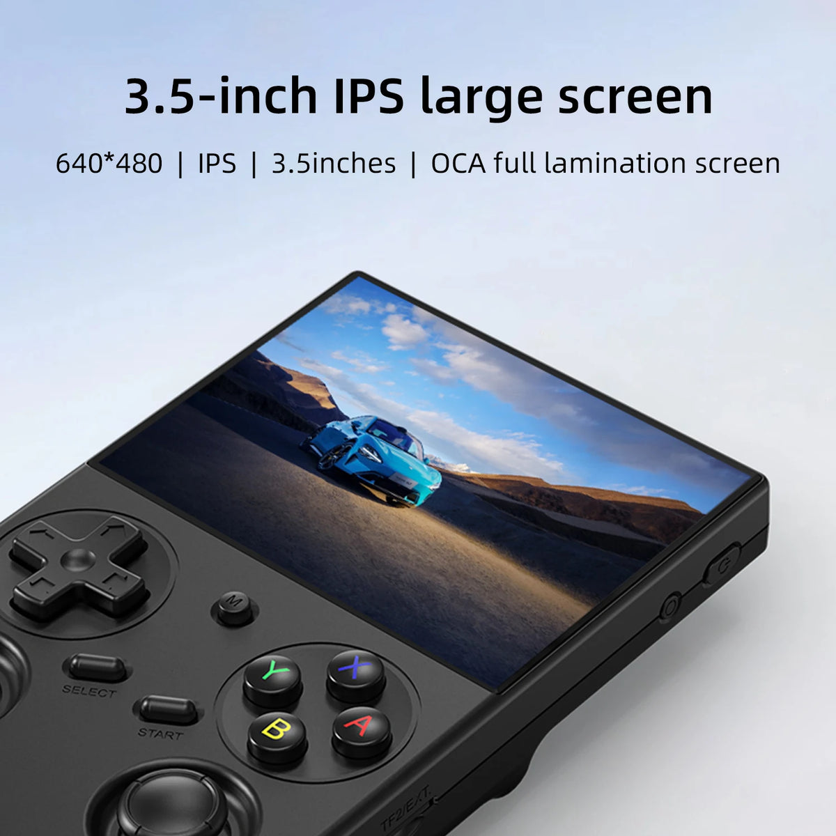 ANBERNIC RG35XX PRO Vertical Retro Gaming Console 3.5" IPS OCA Screen Linux 64-bit True Dual Joysticks Vibration Motor RixelHK
