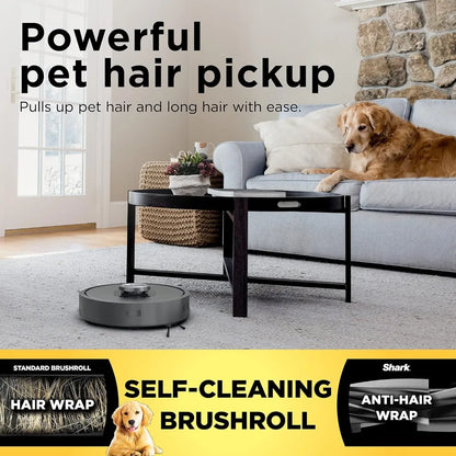 Matrix Self-Empty Robot Vacuum for Carpets and Hardfloors with 45-Day Capacity Bagless Base - Certified Refurbished
