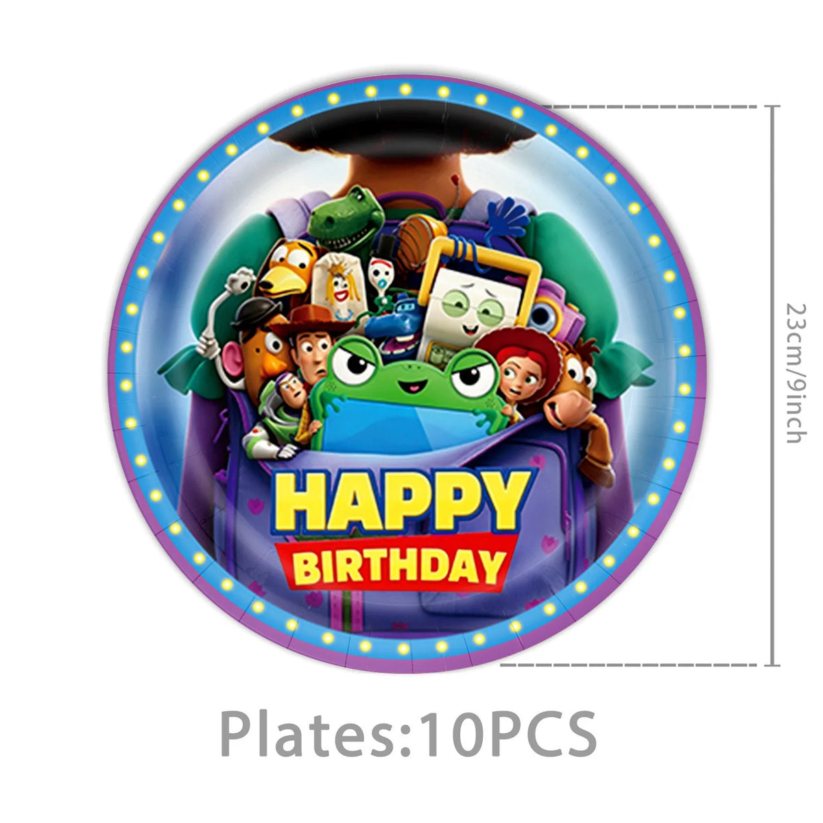 Toy Story Birthday Party Supplies Balloon Tableware Paper Plates Cups Napkins Kids Party Decor Baby Shower Picnic Table Supplies