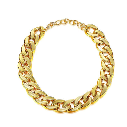 Dog Chain Gold Necklace Chain for Dogs ABS Plastic Dog Collar Puppy Costume for Dogs Lightweight Fashion Dog Jewelry Accessories