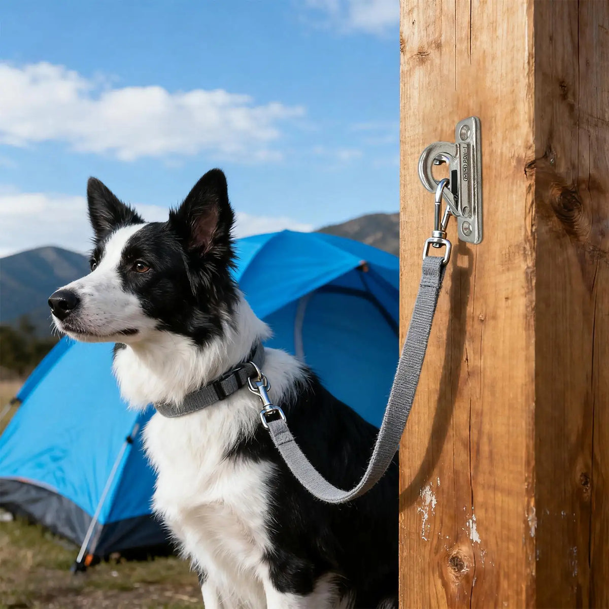 Dog Traction Rope Hook for Wall Dog Leashes Hanger Pet Chain Parking Hook Stainless Steel Dog Leashes Holder for Outdoor