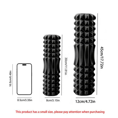 45/30cm Foam Massage Roller Hollow Column Fitness Equipment for Muscle Massage Physiotherapy and Sports Rehabilitation