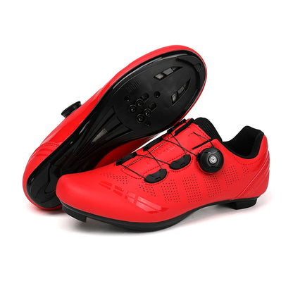 Unisex MTB Mountain Road Bike lock Shoes Breathable Non-slip Wear-resistant Pedal Bicycle Outdoor Competitive Bicycle Equipment