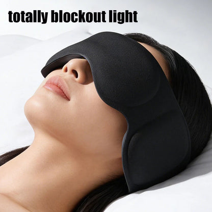 Weighted Eye Mask For Sleeping With Ear Cover 3D Blackout Blindfold Gravity Sleep Patchs Eyeshade Sleepmask for Side Sleeper