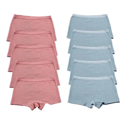 10PCS Fast Shipping M-XL 95% Cotton Boxer Shorts Women Sports Panties Yoga Panty for Female Underpants