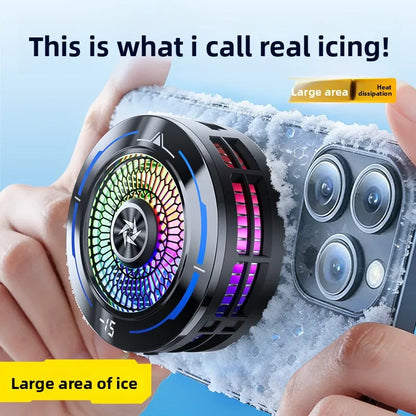 Phone Cooler Fan Gaming Portable Phone Cooling Fan for Mobile Phone Cooler Magnetic Cell Phone Cooler for Phone Cooler Gaming