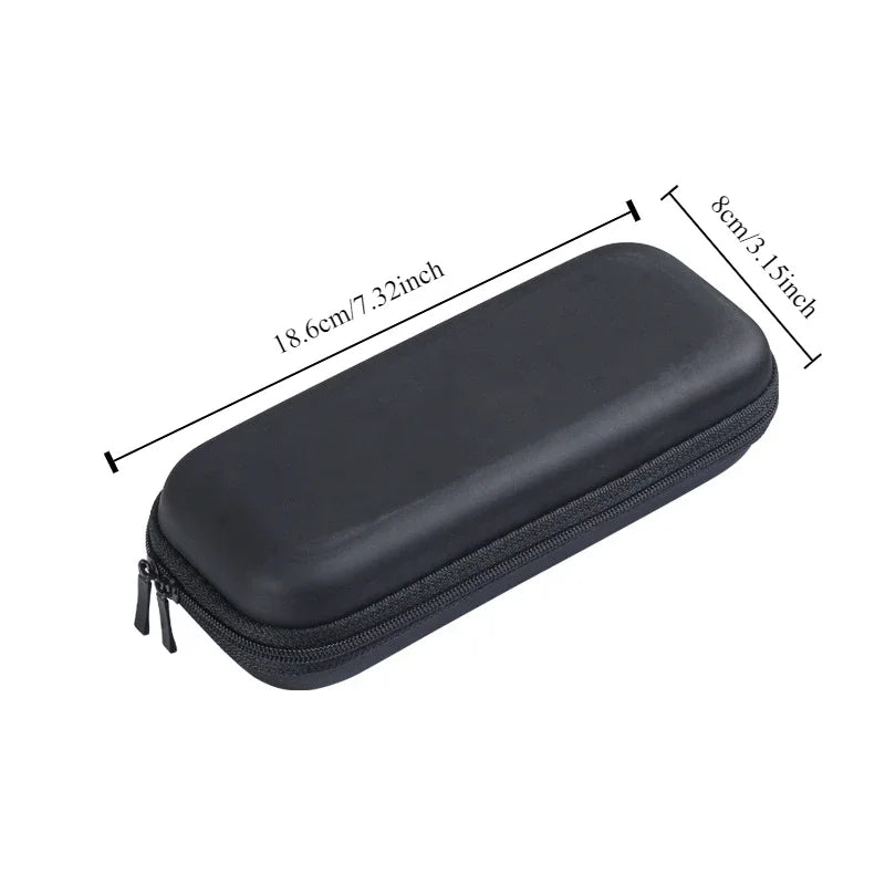 1pc Portable Cigar Travel Case EVA Lightweight Cigar Holder Bag Zipper Carrying Case for Cigar Accessories Cool Gadget
