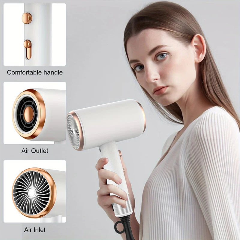 5 in 1 Professional Hair Dryer Powerful with Hot and Cold Air