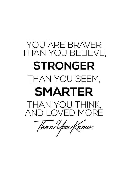 Inspirational Quotes Canvas Art  Black  White Motivational Posters for Office and Home Wall Decor