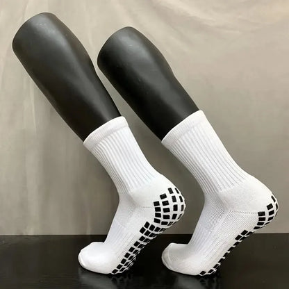 1/4/10 Pairs Neutral Anti Slip Football Socks Spring Summer Absorbing Sweat Breathable Basketball Running Leisure Sports Socks
