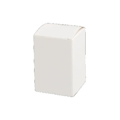 20pcs White Kraft Box 4-23cm Height Small Carton Universal Packaging Box Square Blank Cardboard Box for Candle and Gift