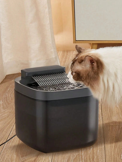 3L Automatic Pet Water Fountain With 2 Filter Cartridges, Large Capacity Quiet Design Suitable For Cats And Small/Medium Dogs