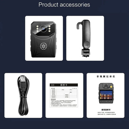 4K HD Mini Camera WIFI Connection Infrared Night Vision Police Body Camera Waterproof Portable Cam Small Digital Video Recorder