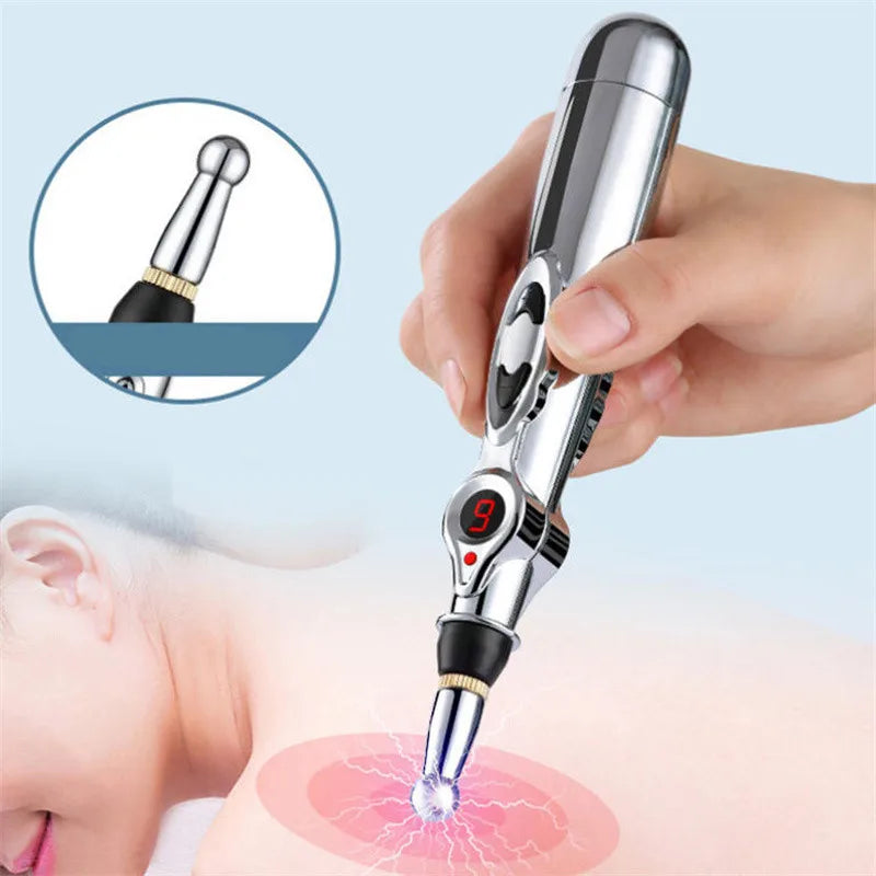 1PC Electronic Acupuncture Pen Meridian Energy Point Massage Tool for Health And Wellness