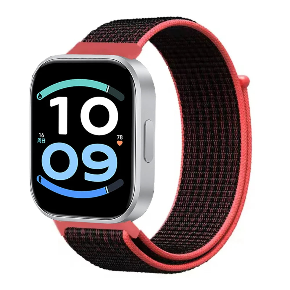 Nylon Braided Original Strap for Redmi Watch 6 Active 6 Lite Wristband for Redmi Watch 6 5 4 Xiaomi Band 10 Pro 9 Pro 8 Pro Band