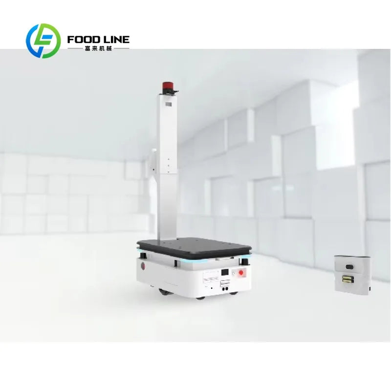 Customized 300kg Material Handling Manufacturing Plant Transporting Factory Delivery Robot With SLAM 2.0 Navigation Technology