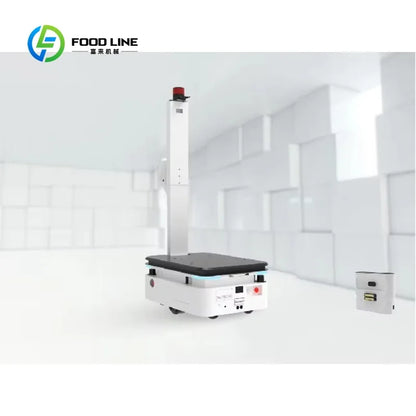 Customized 300kg Material Handling Manufacturing Plant Transporting Factory Delivery Robot With SLAM 2.0 Navigation Technology