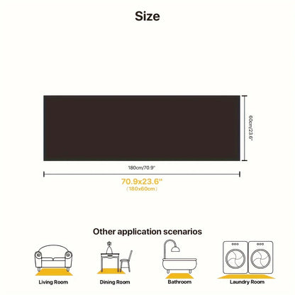 VIKAMA Modern Tie-Dye Plush Carpet, Soft Living Room Bedroom Mat, Children's Room Non-Slip Mat, Home Decoration