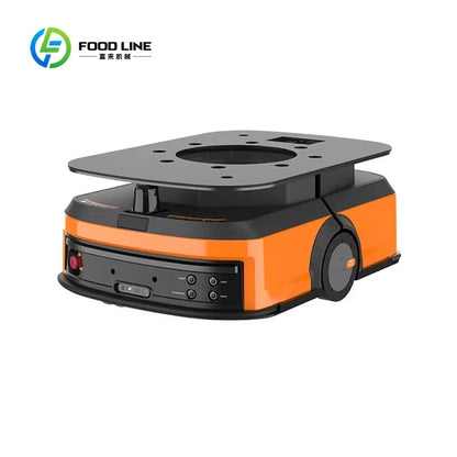 Customized AGV Parcel Sorting Wheel Robot Automatic Warehouse Material Transfer Solution With Laser System For Logistics