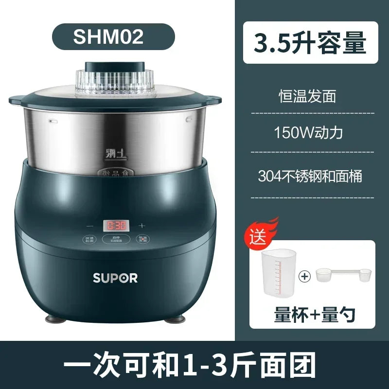 Stand Mixer Automatic Integrated Kneading Stirring Dough Fermentation Household Small Chef Machine for Baking