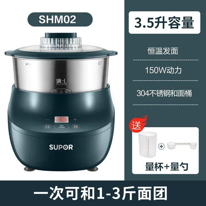Stand Mixer Automatic Integrated Kneading Stirring Dough Fermentation Household Small Chef Machine for Baking
