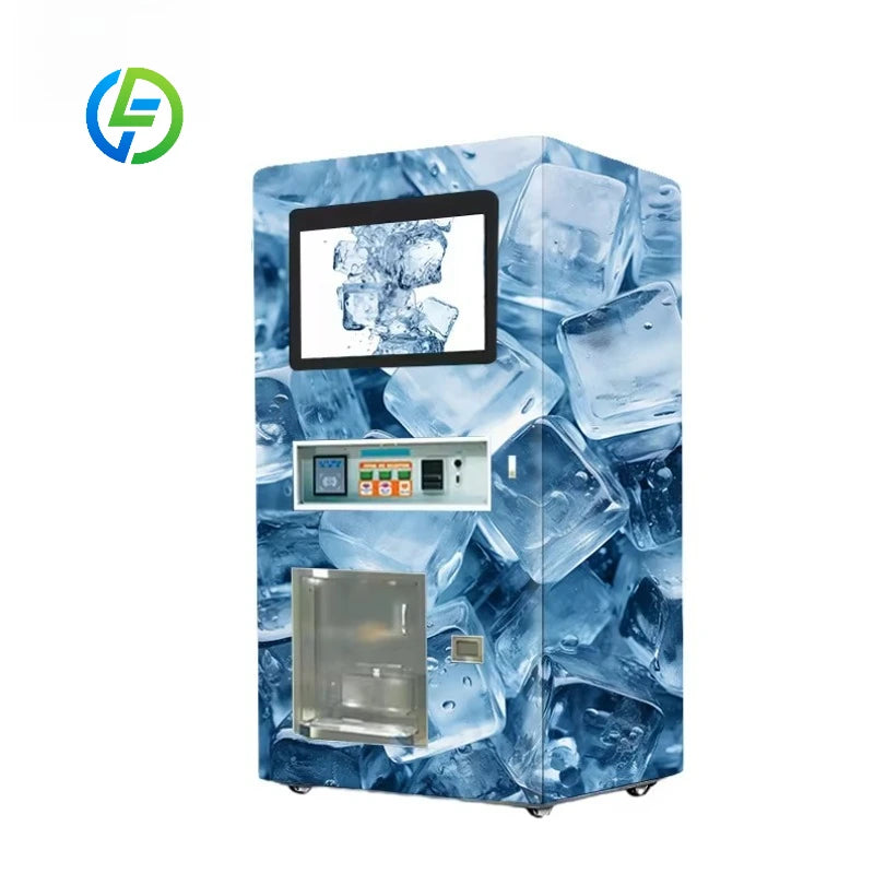 FL Customized Vending Ice Maker Machine Bulk Self-service Outdoor Commercial Automatic Ice Vending Machine