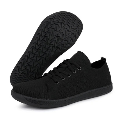 Unisex Wide Barefoot Shoes Wide Toe Cross Trainer Slip on Running Shoes Breathable Mesh Casual Sneakers for Outdoor Sports