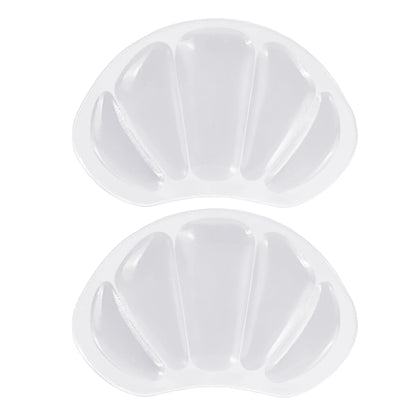 Clear Silicone Foot Cushion Pads Anti-Slip Heel Forefoot Inserts Breathable Comfort Shoe Pads for Men Women High Heels Sneakers
