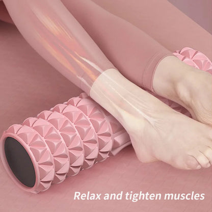 Solid massage roller foam axis massage roller - auxiliary massage muscle relaxation massage stick exercise fitness relaxation ar
