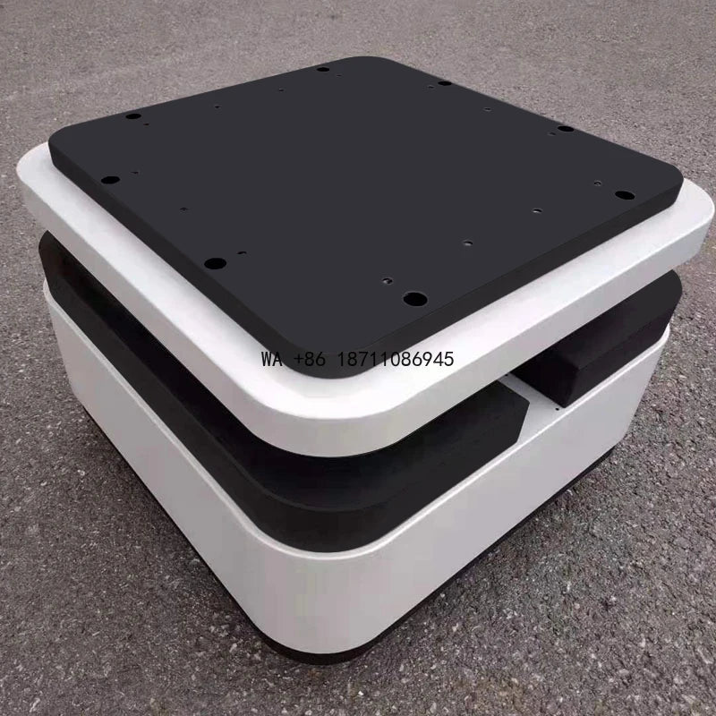 50kg Payload Unmanned Robot Library Delivery Vehicle Service Robotic Car Self driving Wheeled Lab Chassis