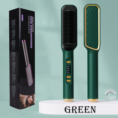 Hair Straightener Brush Electric Hot Comb Hair Straightener Hair Brushes Comb Hot Heating Comb Multifunction Hair Straightener