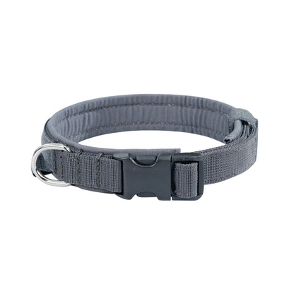 Tactical Dog Collar Puppy Collars Adjustable Soft Nylon Outdoor Training Collar Medium Large Dog German Shepherd Training Collar