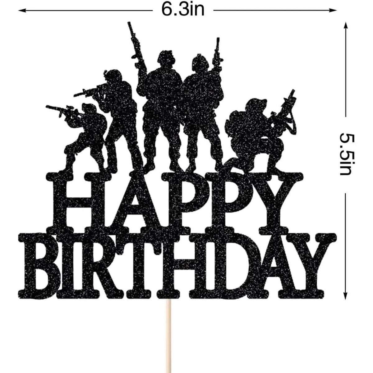 Green Football Cake Flag Topper Happy Birthday Cake Flags Soccer Birthday Sports Party Cake Baking Decor